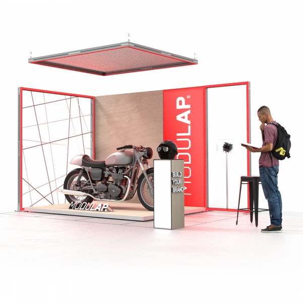Modulap ONE LED Promotionstand Set H-04
